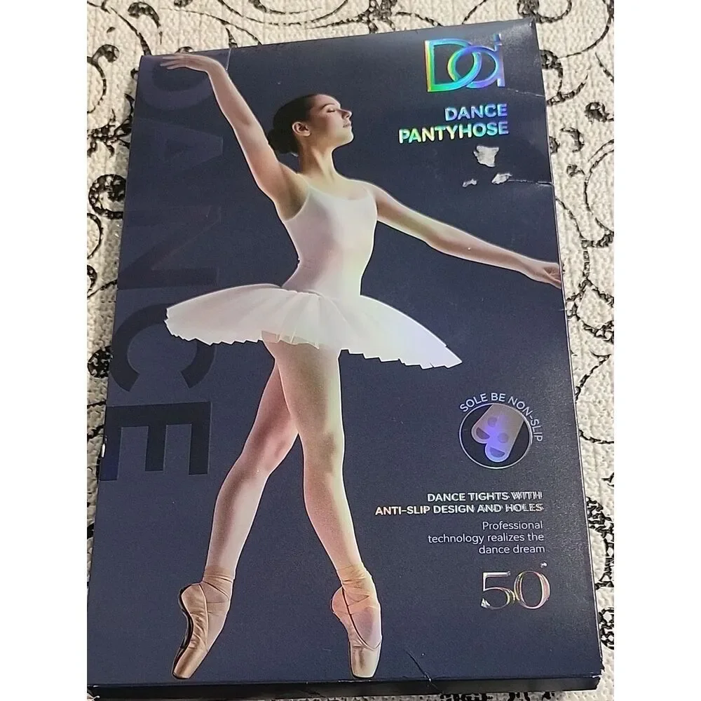 Dance Pantyhose Ballet Tights in White